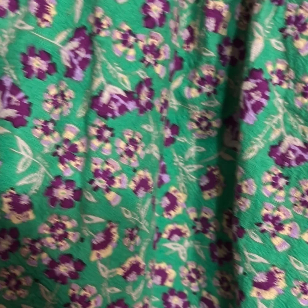 Free People Floral James Smock Top